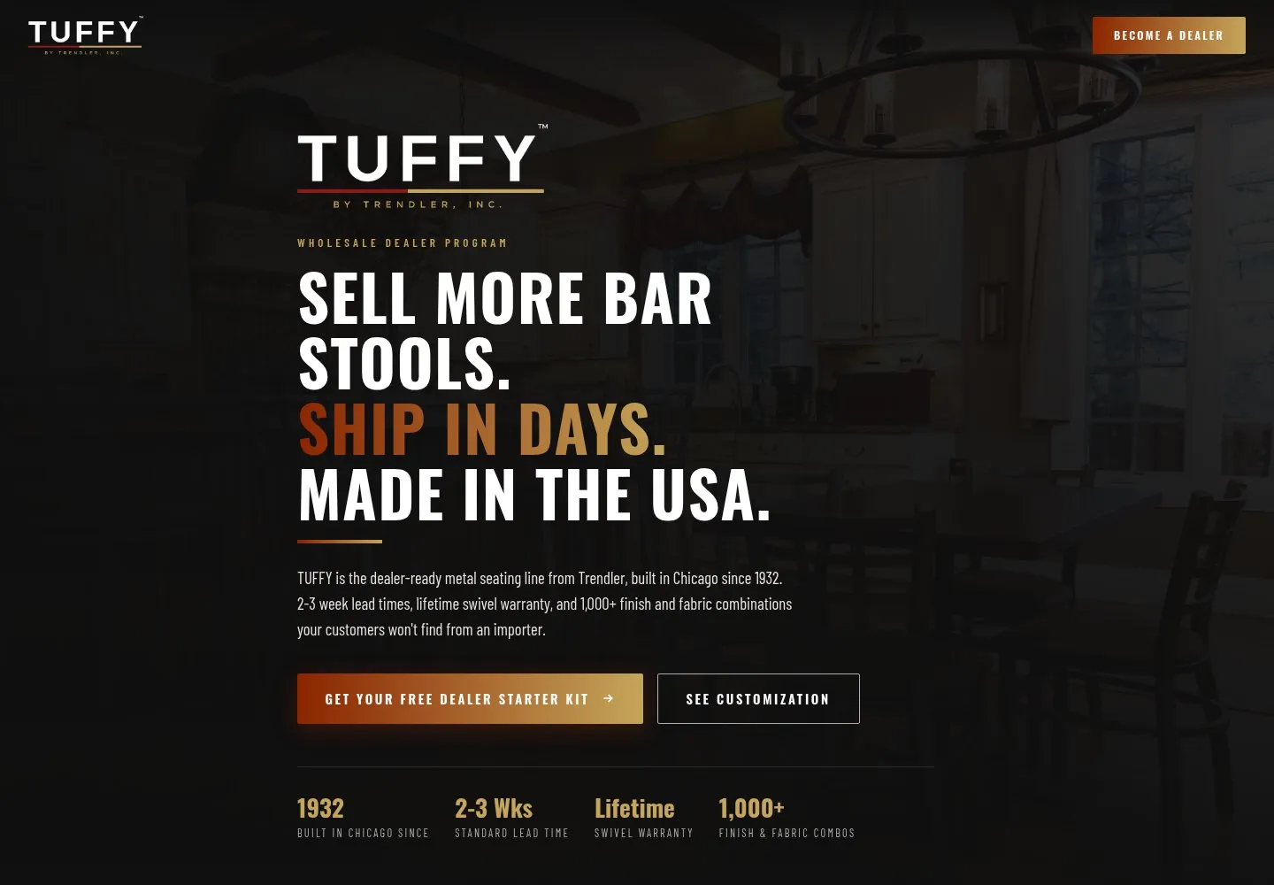 Trendler / TUFFY website